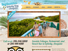 Tablet Screenshot of bigbambooanegada.com